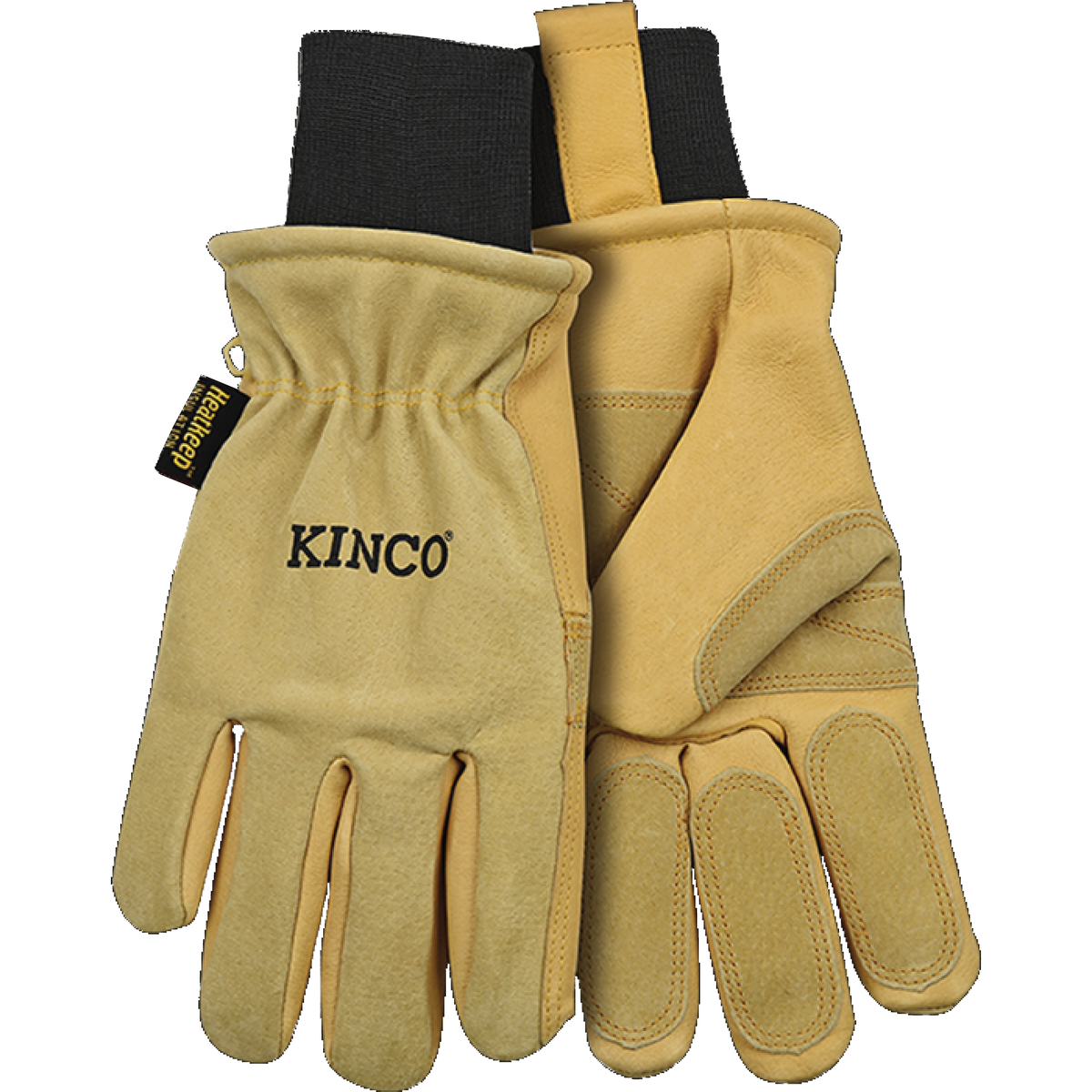 KINCO GLOVE WITH HEAVY-DUTY LEATHER & SUEDE