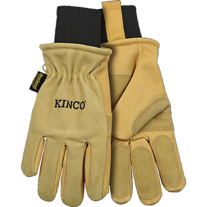 KINCO GLOVE WITH HEAVY-DUTY LEATHER & SUEDE