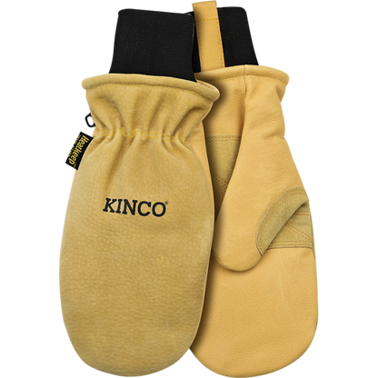 KINCO MITTEN WITH HEAVY-DUTY LEATHER & SUEDE