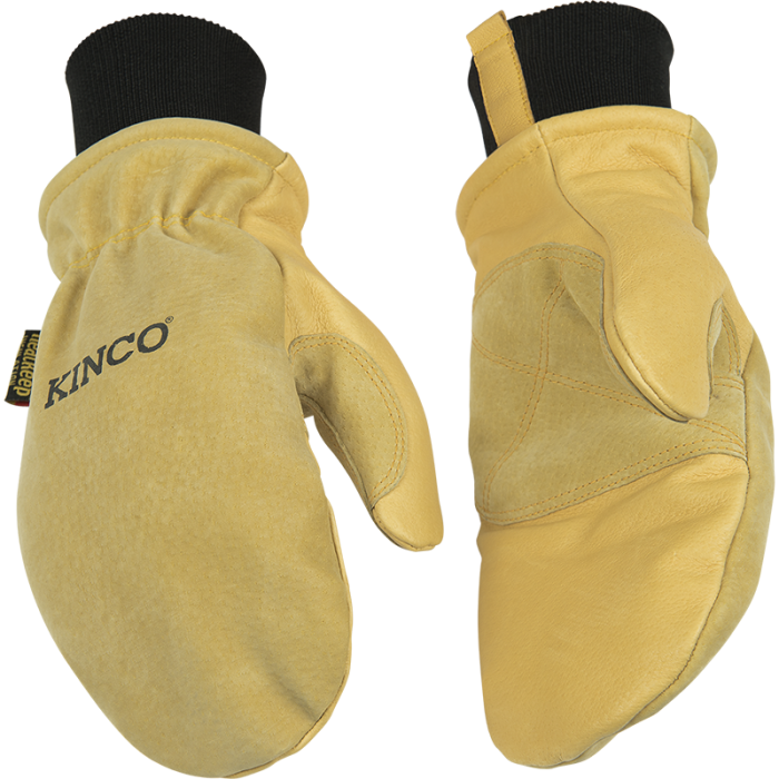 KINCO MITTEN WITH HEAVY-DUTY LEATHER & SUEDE
