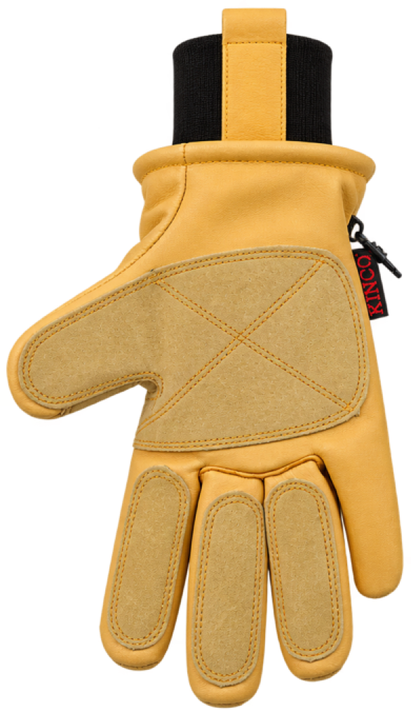 KINCO GLOVE WITH HEAVY-DUTY LEATHER & SUEDE